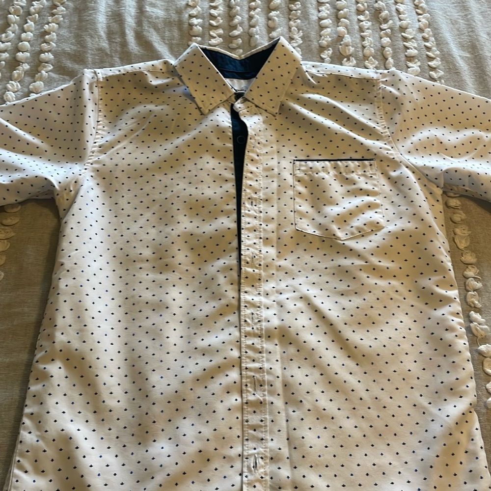Boys dress shirt size 10/12